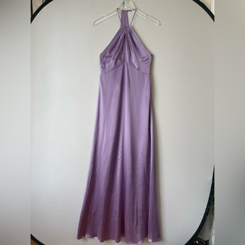 Jill Stuart Lavender Halter Maxi Dress